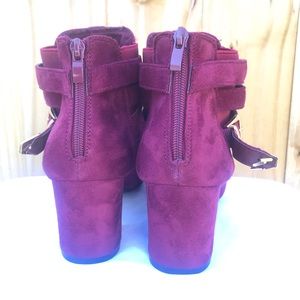 Shoes - Cherry booties. Shoes - Cherry booties.